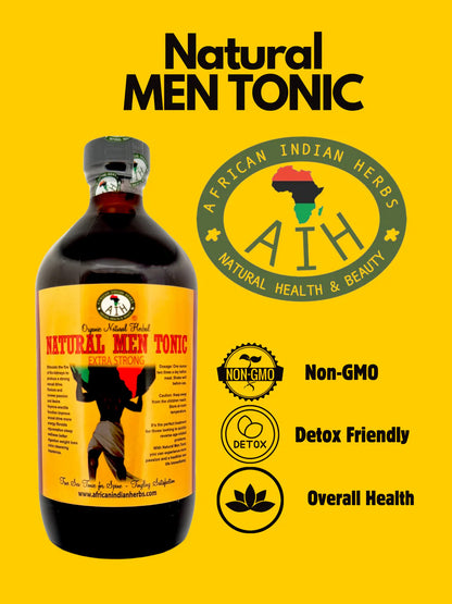 Men's Herbal Energy Tonic 2-Pack: Vitality & Performance 16oz