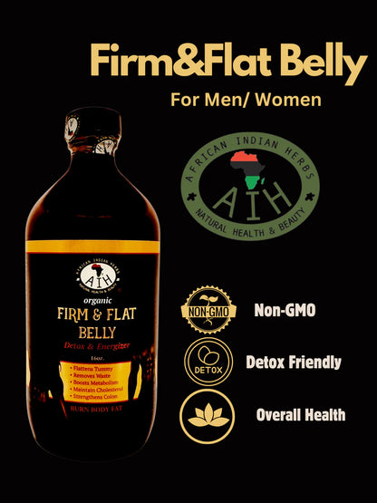 Firm & Flat  Belly Detox 8oz - Herbal Digestive Support