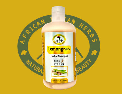 Lemongrass Herbal Shampoo, 355ml, Natural Oils