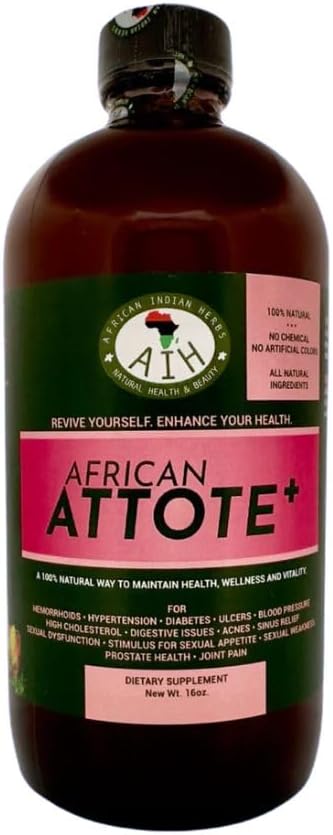 Attote Herbal Blend 16oz: Detox & Wellness Tonic