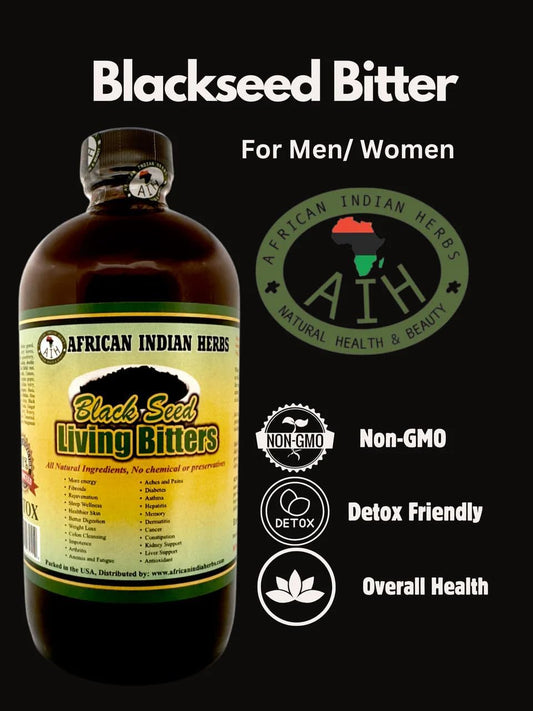 Black Seed Living Bitters 16oz: Detox, Digestion & Immunity