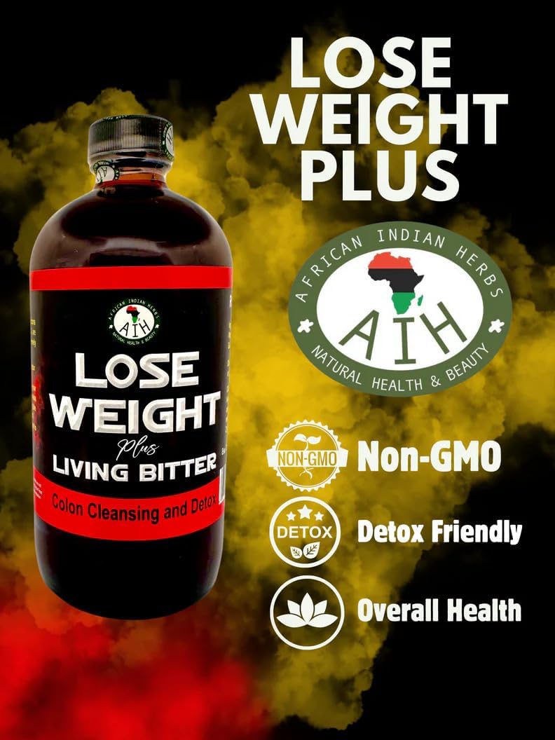Lose Weight Living Bitters 16oz: Colon Cleanse & Digestion
